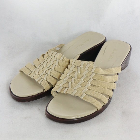 STUDIO WORKS Ames Strappy Open Low heel Sandals - Picture 7 of 8